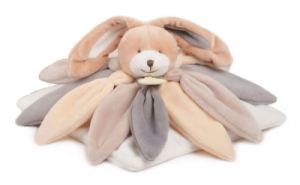 Doudou Lapin Taupe Collector - 28 cm