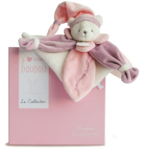 Doudou Ours Collector Rose - 24 cm