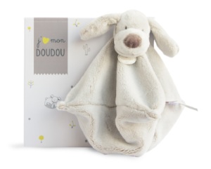 Doudou Chien Naturel - 25 cm