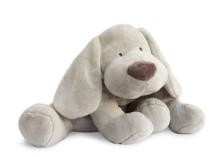 Peluche Pantin Chien Naturel - 50 cm