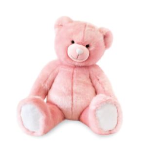 Peluche Ours Collection Rose 80 cm