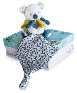 Peluche Pantin avec Doudou Koala Yoca - 15 cm