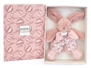 Doudou Lapin Rose PM Lapin Doudou