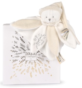 Doudou Ours Blanc Collector Anniversaire 25 ans