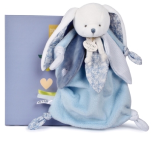 Doudou Lapin Coeur Océan