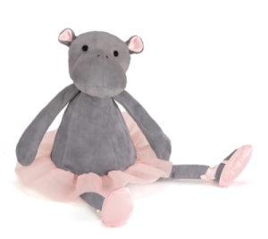 Peluche Hippo Dancing Darcey  - 33 cm
