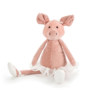 Peluche Cochon Dancing Darcey - 33 cm