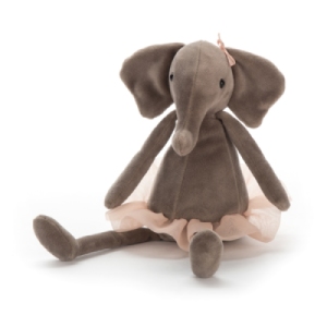 Peluche Eléphant Dancing Darcey - 23 cm