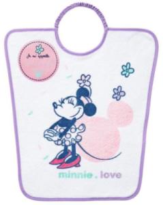 Bavoir Maternelle Minnie Confettis