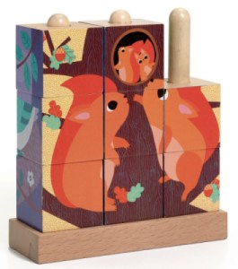 Cube en Bois Puzz-Up Forest