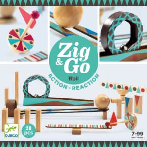 Jeu de Réaction Zig & Go - Big Ball - 28 pcs