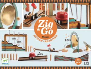 Jeu de réaction Zig & Go Music - 52 pcs