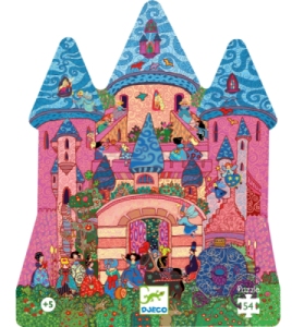 Puzzle Silhouette Château Féérique