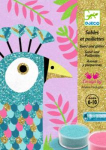 Coffret Sables et Paillettes Eblouissants oiseaux