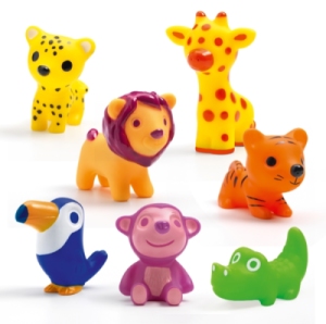 Lot de 7 figurines Troopo Savana