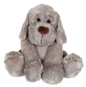 Peluche Chien Flatoutou Gris - 50 cm