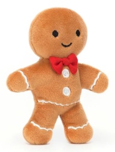 Peluche Mini Bonhomme en pain épice Festive