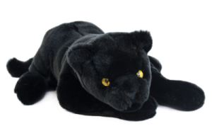 Peluche Panthère Noire Jungle Chic - 35 cm
