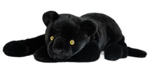 Peluche Panthère Noire Jungle Chic - 60 cm