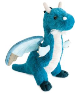 Peluche Dragon Jungle Chic - 30 cm