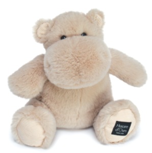 Peluche Hippo Hip Cool Beige Sable - 25 cm