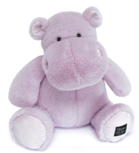 Peluche Hippo Hip Power Lilas - 40 cm