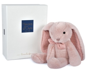 Peluche Lapin Rose Pretty Chic - 30 cm