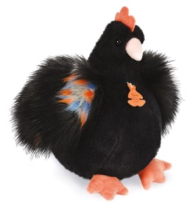 Peluche Poule Noire Les Poulettes