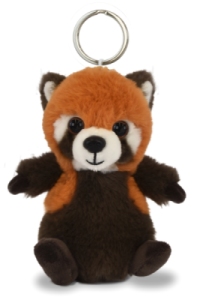Porte Clés Panda Roux Les Doux Stretch
