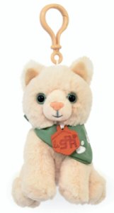 Porte Clés Chat Beige SPA