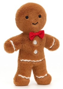 Peluche Bonhomme en Pain Epices Fred Small