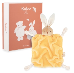 Doudou Lapin Jaune Intemporel
