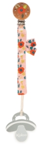 Attache Tétine Coquelicot Kdoux