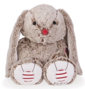 Peluche Medium Lapin Sable - Rouge