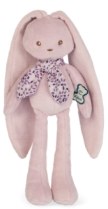 Peluche Pantin Lapin Rose Lapinoo 25 cm