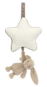 Peluche Musicale Lapin Beige Bashful