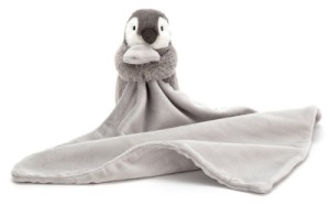 Doudou Pingouin Gris