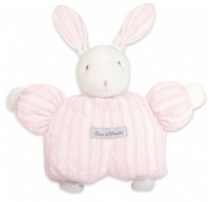 Peluche Lapin Rose Pâle Ligne 1977 - 25 cm