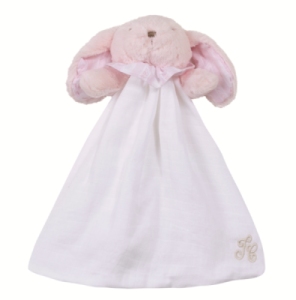 Doudou Lange Lapin Augustin Rose