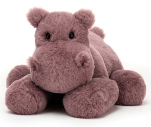 Peluche Hippopotame Huggady - 32 cm