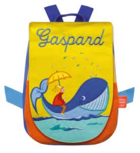 Sac à dos à broder la baleine