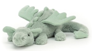 Peluche Dragon Sage - 26 cm