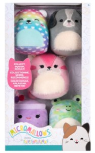 Coffret 5 Peluches Micromallows - Marley - Vie - Malu - Lanai - Dianalee
