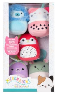 Coffret 5 Peluches Micromallows  - Silvy-  Rozen - Aarin - Roxy - Gerald