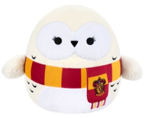 Peluche Chouette Edwige Harry Potter avec Echarpe Squishmallows Medium