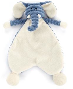 Doudou Eléphant Bleu Cordy Roy