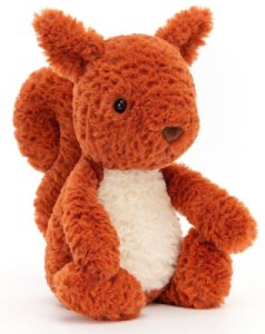 Peluche Ecureuil Tumbletuft - 20 cm