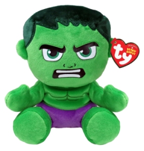 Peluche Hulk Marvel Beanie Babies Soft Small
