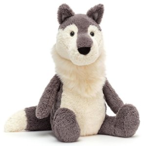 Peluche Loup Woodruff  - 27 cm