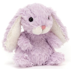 Peluche Lapin Yummy Lavande - 15 cm